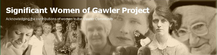 Significant Women of Gawler Project